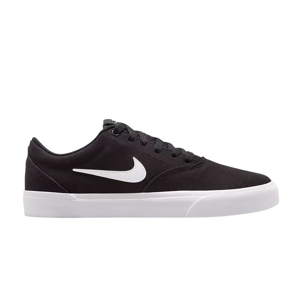 Nike Women's Charge Canvas SB Black White