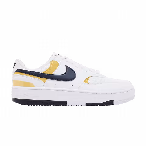 Nike Wmns Gamma Force 'White Saturn Gold Obsidian'