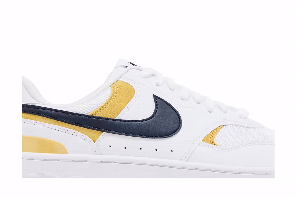 Nike Women's Gamma Force White Saturn Gold Obsidian, view 3