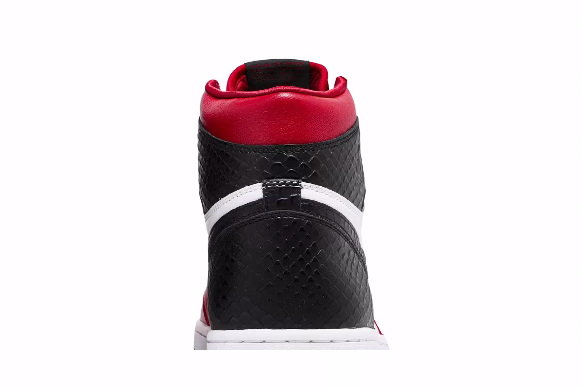 Women's Air Jordan 1 High OG Satin Red, view 8