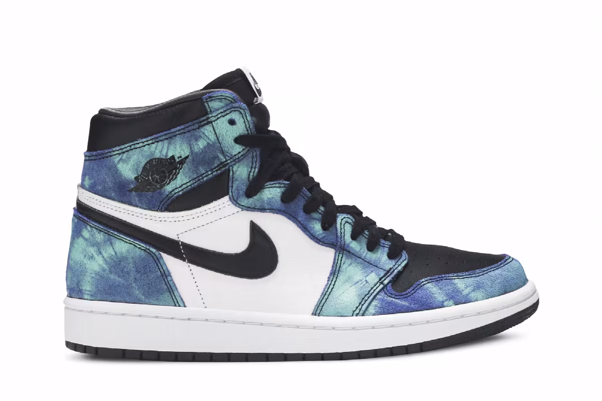 Women's Air Jordan 1 High OG Tie-Dye, view 2
