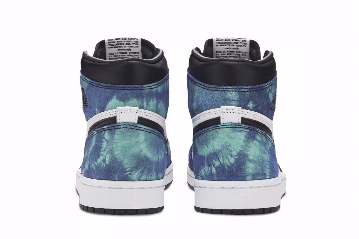 Women's Air Jordan 1 High OG Tie-Dye, view 7