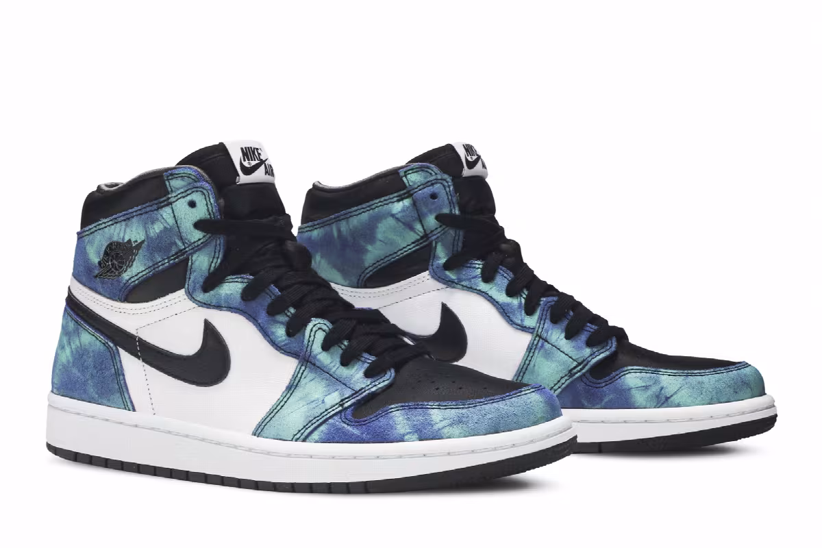 Women's Air Jordan 1 High OG Tie-Dye, view 9