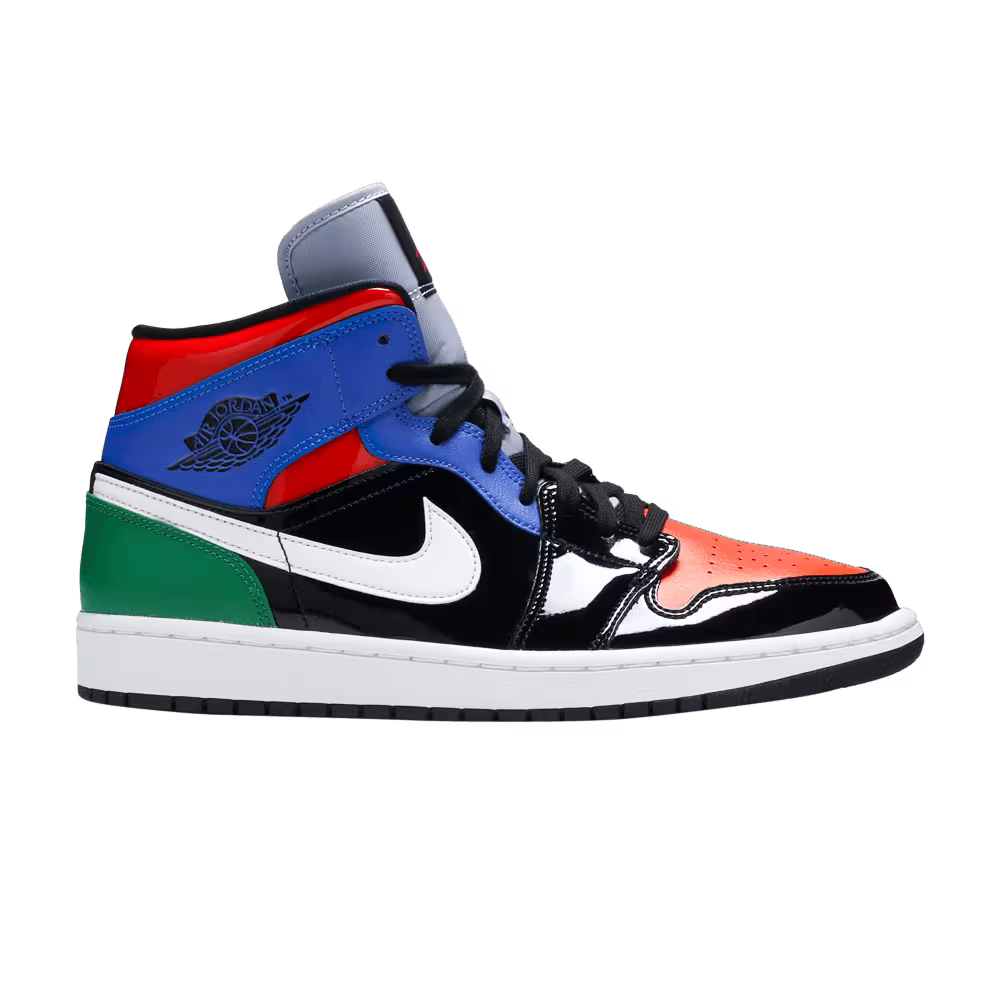 Women's Air Jordan 1 Mid SE Multi Patent