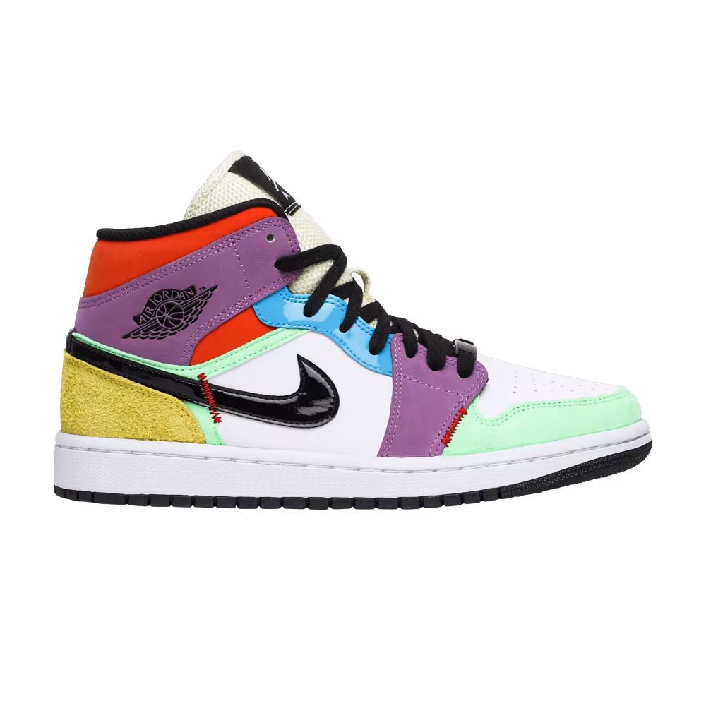 Women's Air Jordan 1 Mid SE Multi-Color