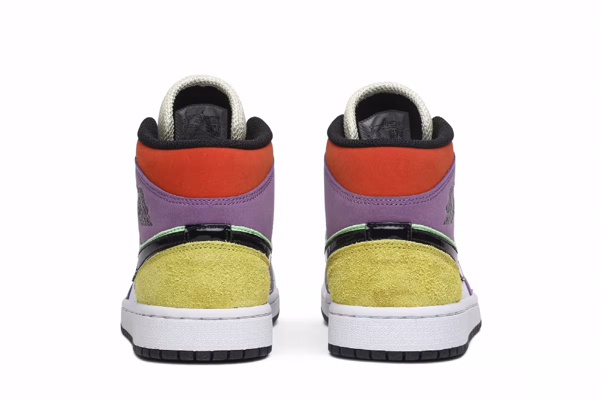 Women's Air Jordan 1 Mid SE Multi-Color, view 7