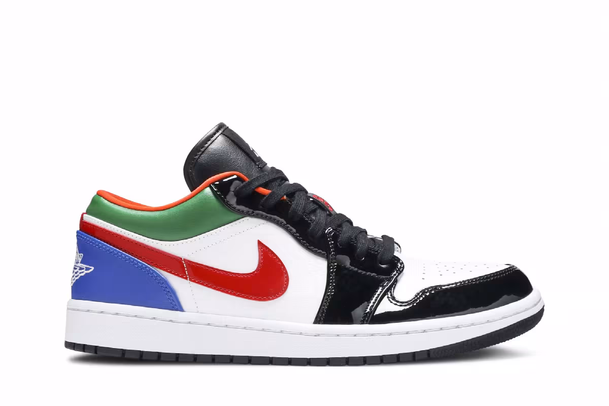 Women's Air Jordan 1 Low Multi-Color, view 2