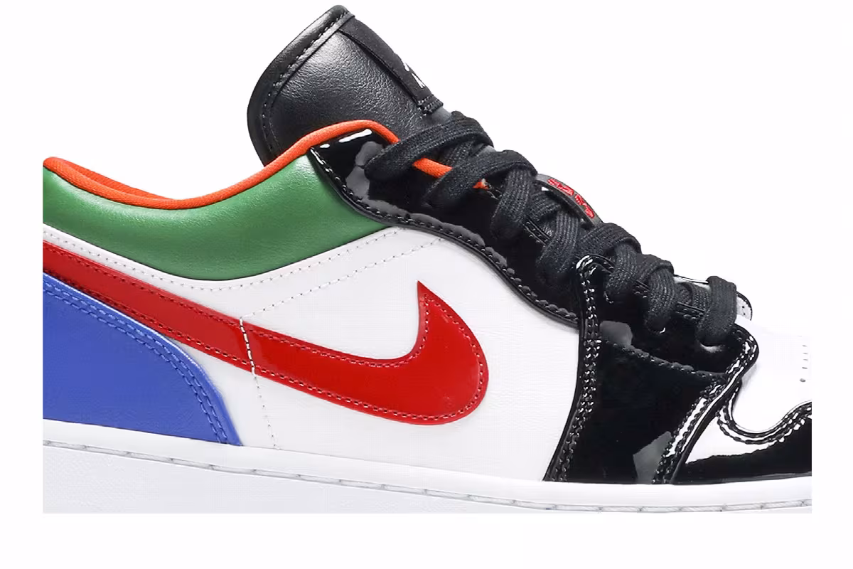 Women's Air Jordan 1 Low Multi-Color, view 3