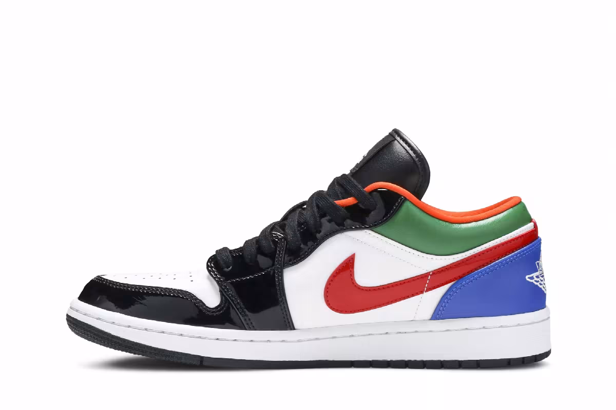 Women's Air Jordan 1 Low Multi-Color, view 4