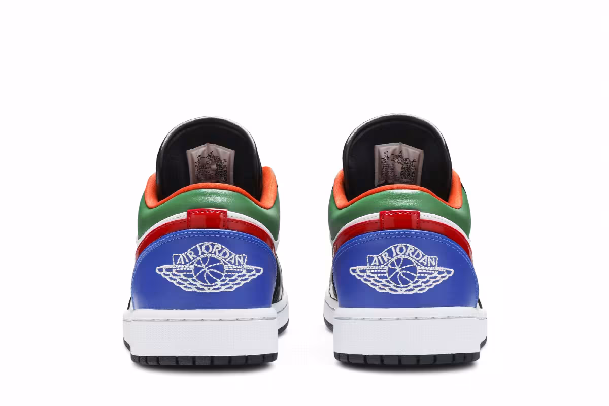 Women's Air Jordan 1 Low Multi-Color, view 7