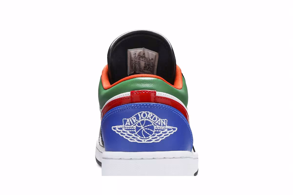Women's Air Jordan 1 Low Multi-Color, view 8