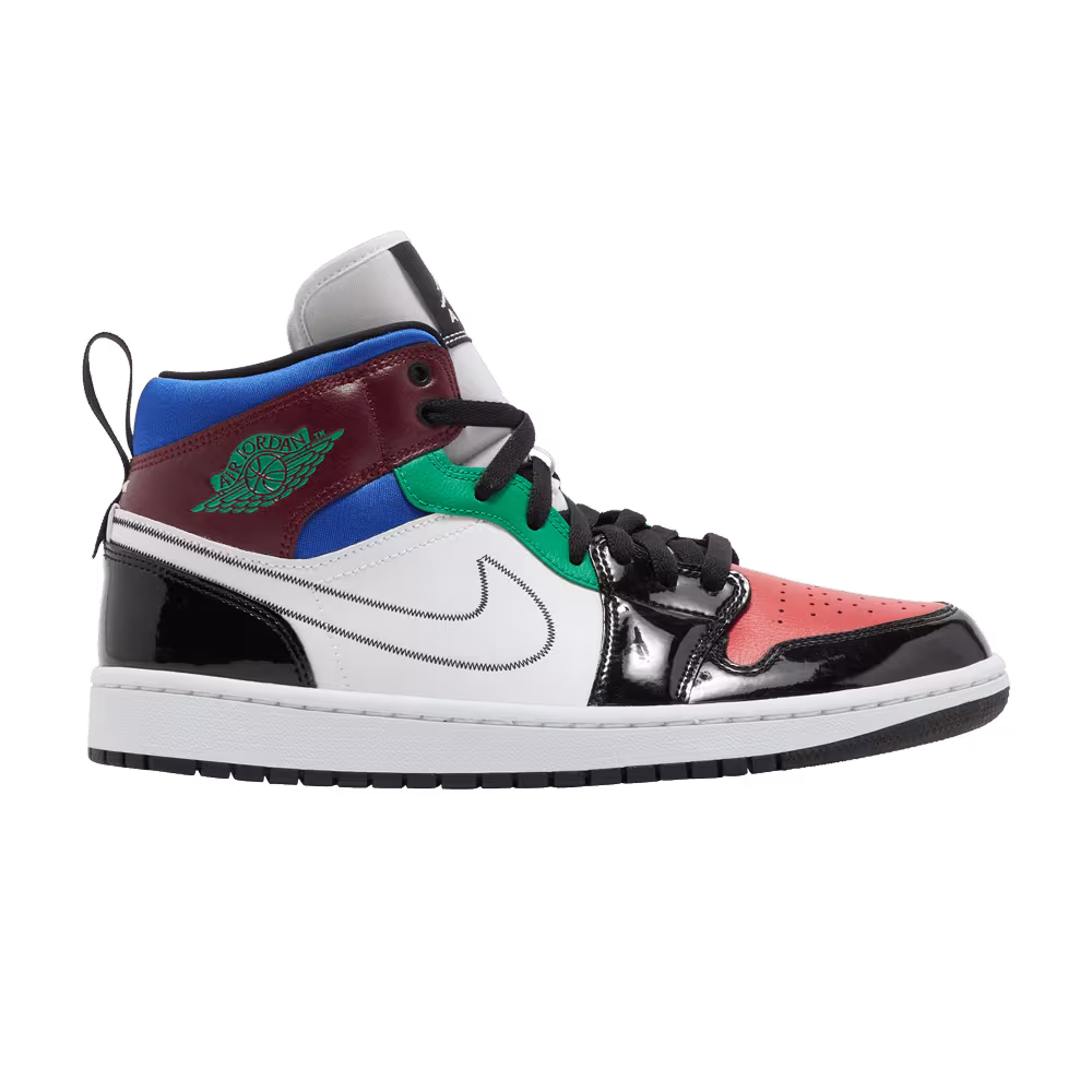 Women's Air Jordan 1 Mid SE Multi-Color