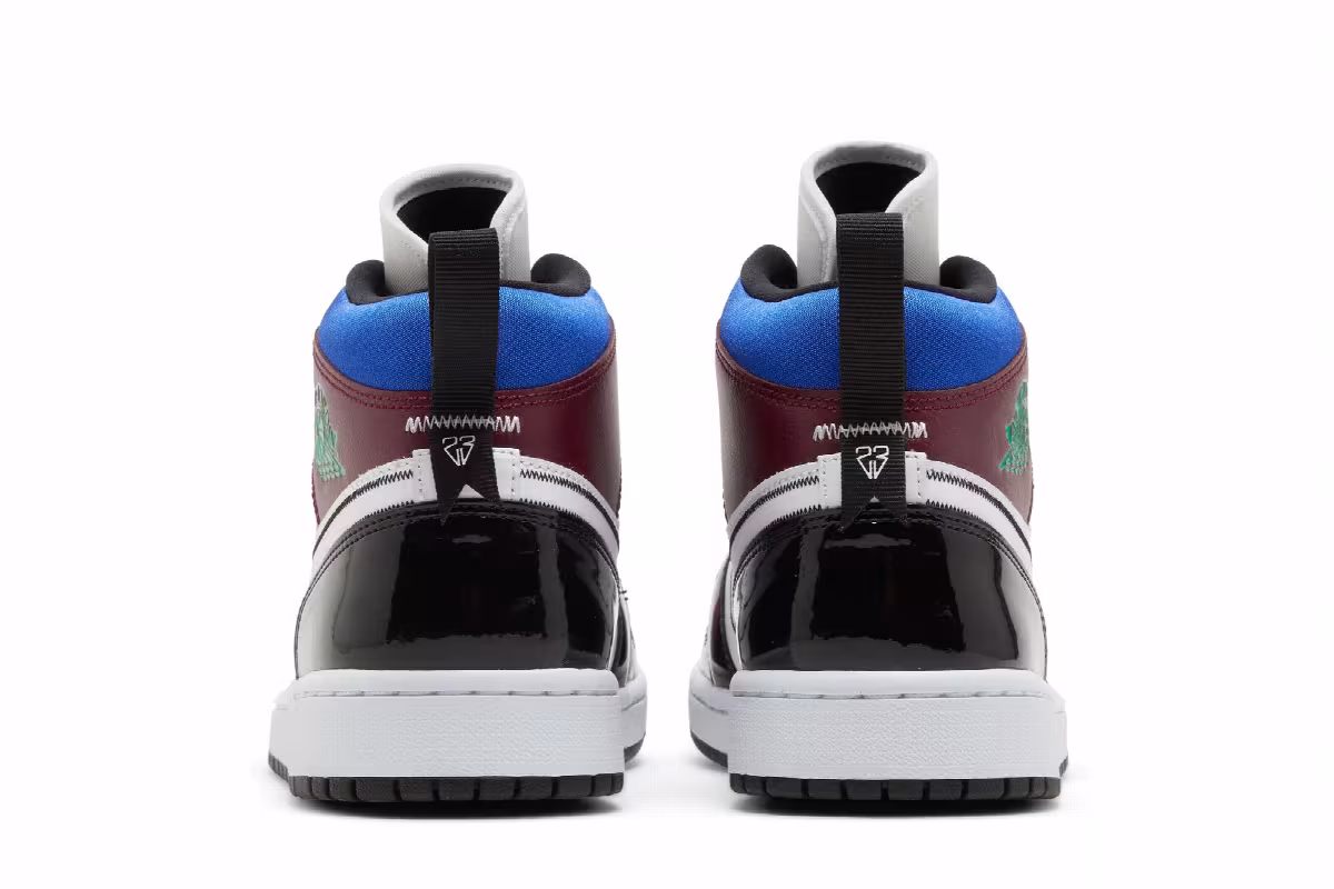 Women's Air Jordan 1 Mid SE Multi-Color, view 7