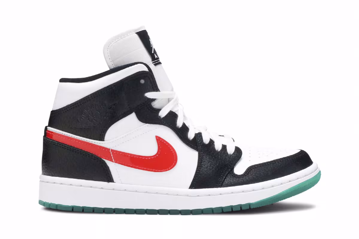 Women's Air Jordan 1 Mid Alternate Swoosh, view 2