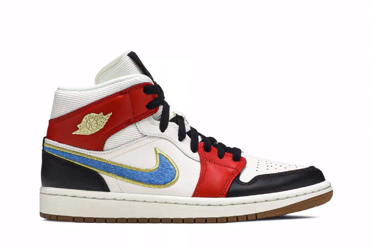 Women's Air Jordan 1 Mid SE Let(Her)Man, view 2
