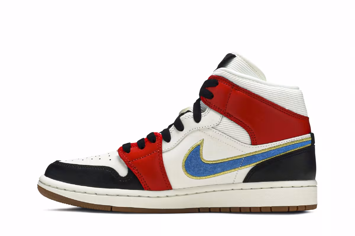 Women's Air Jordan 1 Mid SE Let(Her)Man, view 4