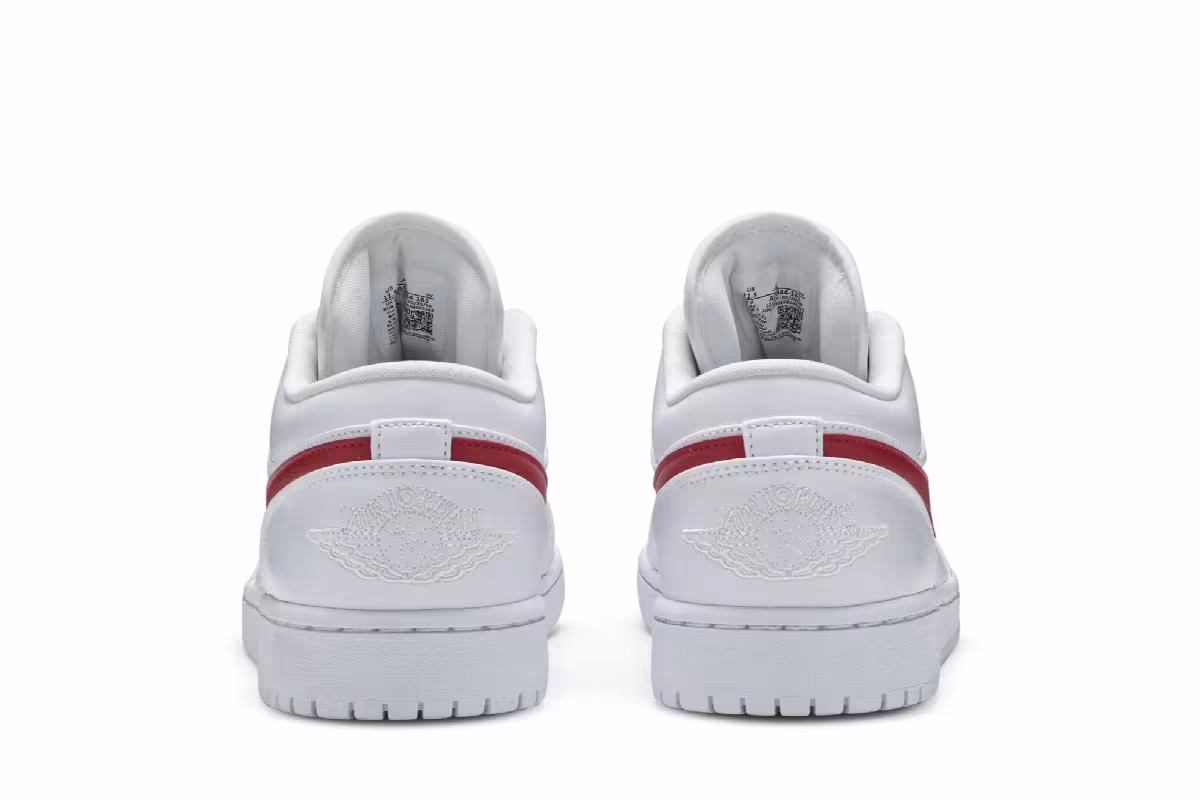 Women's Air Jordan 1 Low University Red, view 7