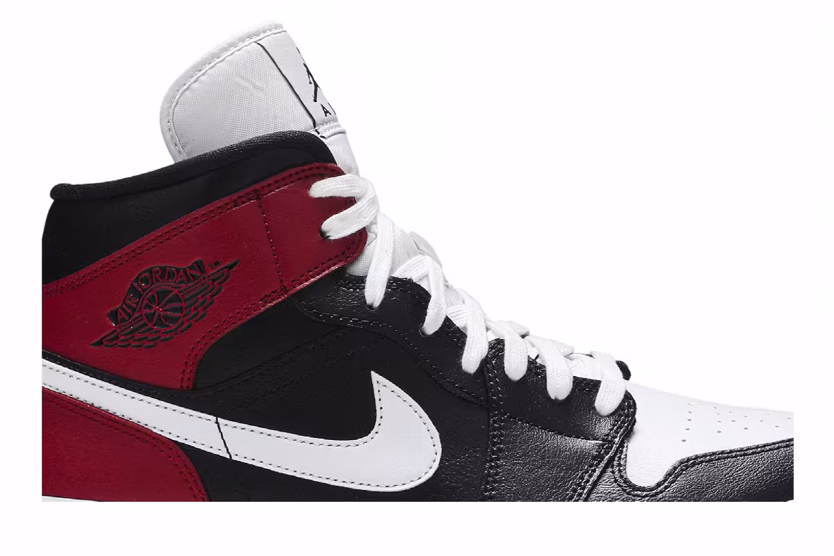 Women's Air Jordan 1 Mid Noble Red, view 3