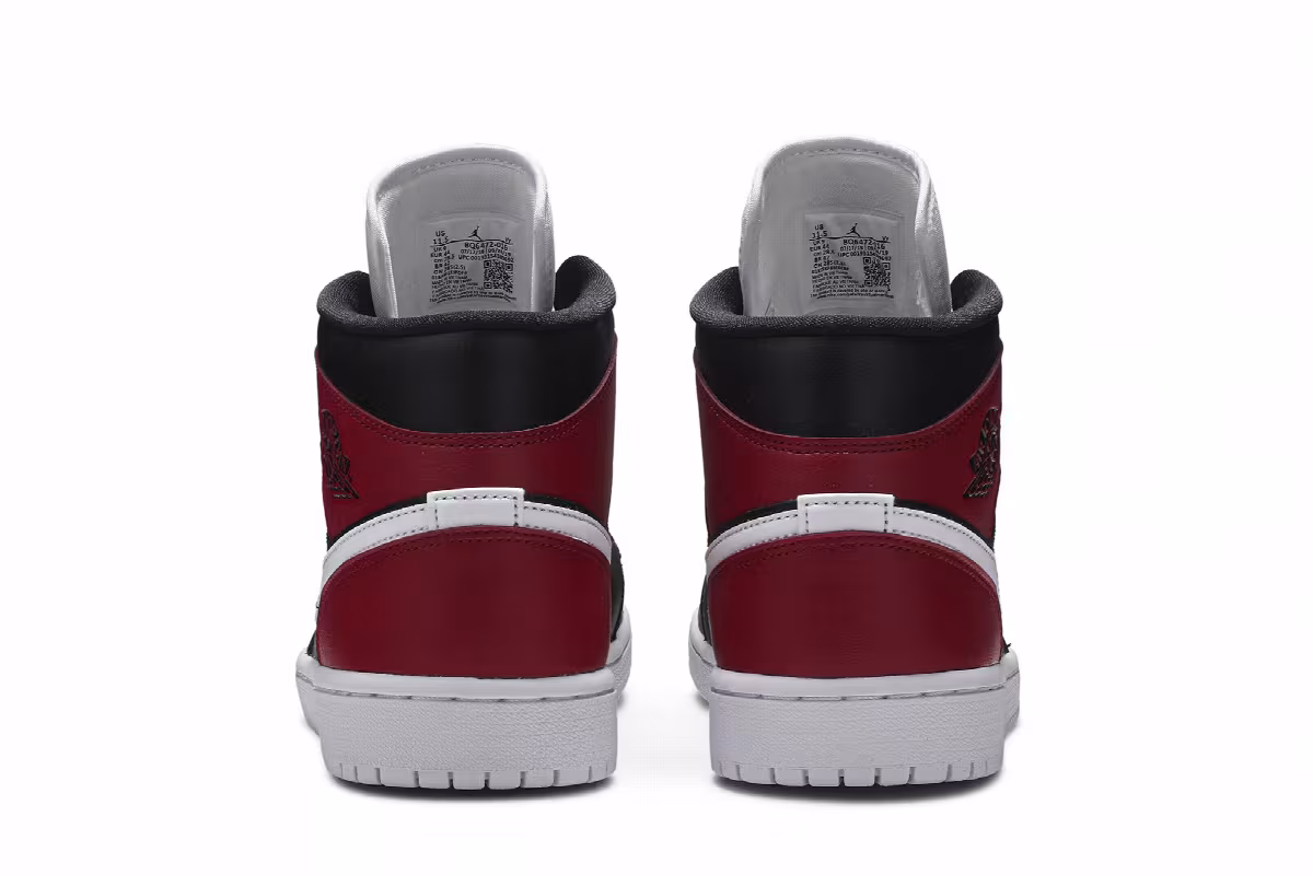Women's Air Jordan 1 Mid Noble Red, view 7