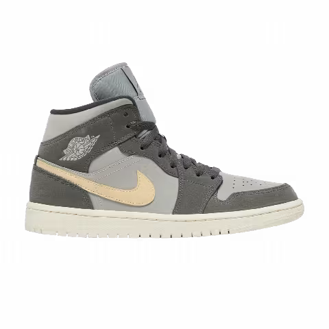 Wmns Air Jordan 1 Mid 'Iron Grey Onyx'