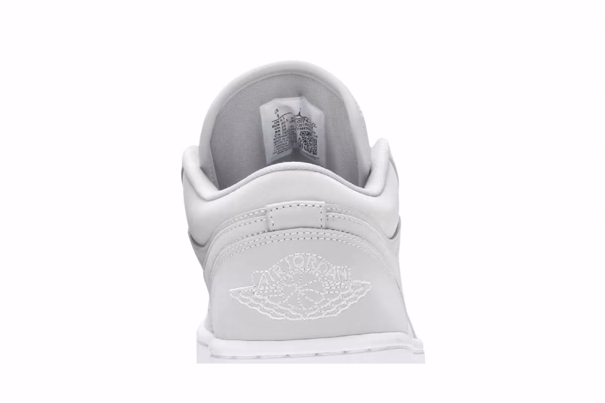 Women's Air Jordan 1 Low Grey Fog, view 8