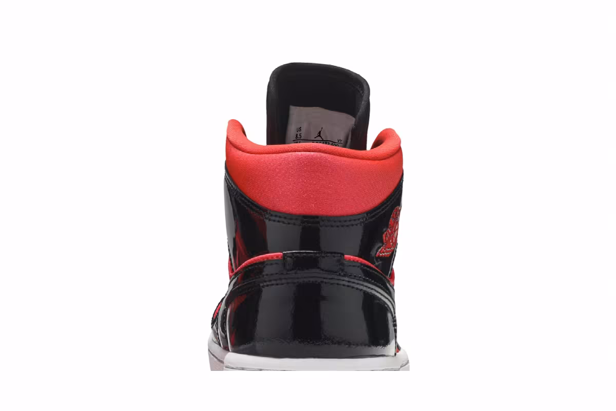 Women's Air Jordan 1 Mid Hot Punch, view 8