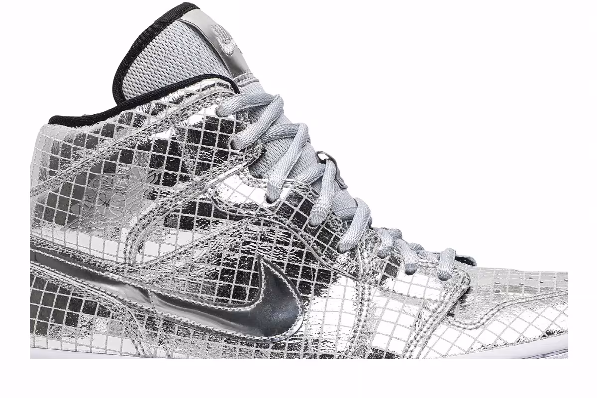 Women's Air Jordan 1 Mid Disco Ball, view 3