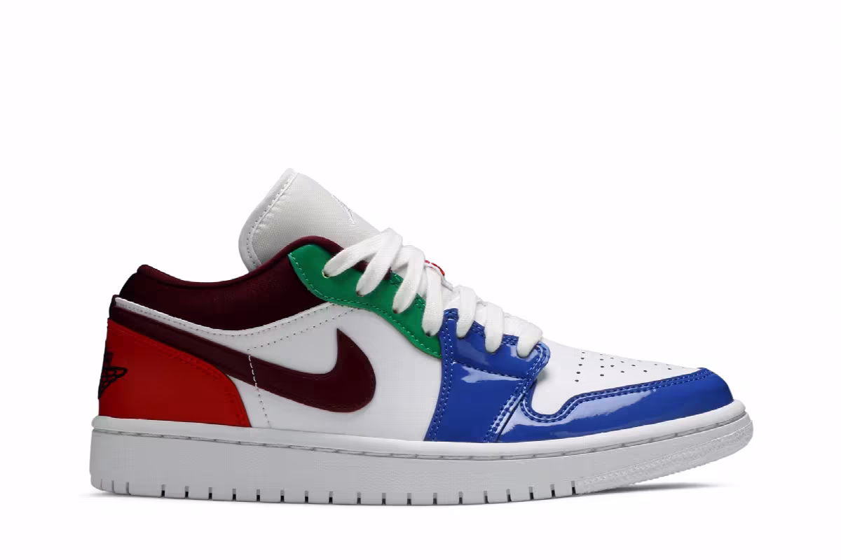 Women's Air Jordan 1 Low SE Multi-Color, view 2