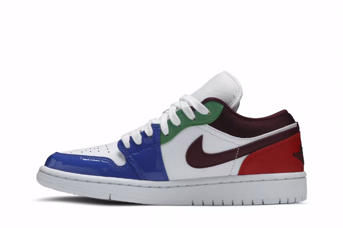 Women's Air Jordan 1 Low SE Multi-Color, view 4