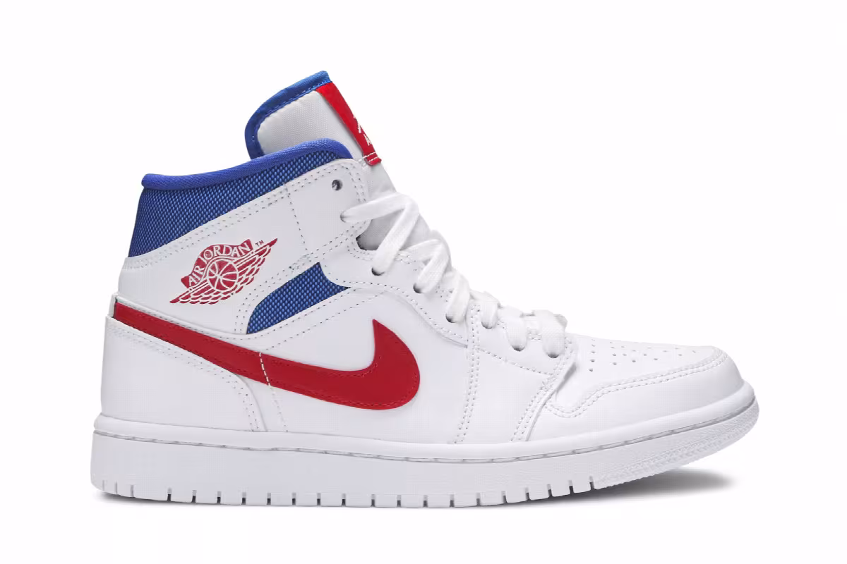 Women's Air Jordan 1 Mid USA, view 2