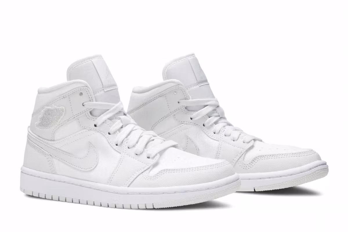 Women's Air Jordan 1 Mid Spruce Aura, view 9