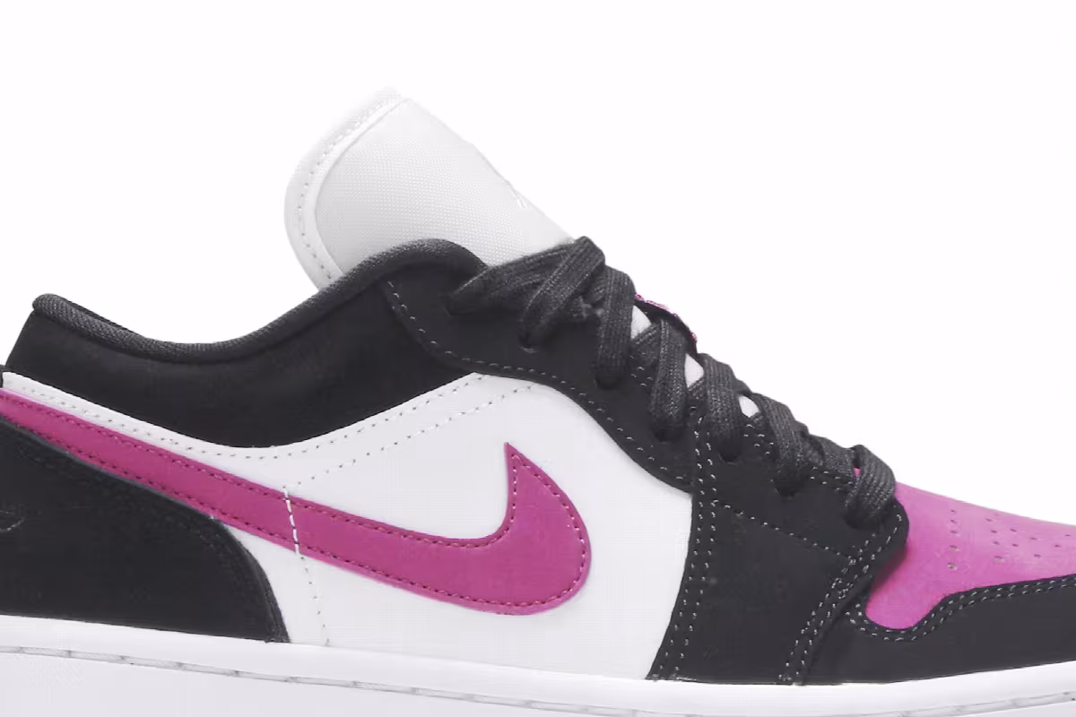 Women's Air Jordan 1 Black Cactus Flower, view 3
