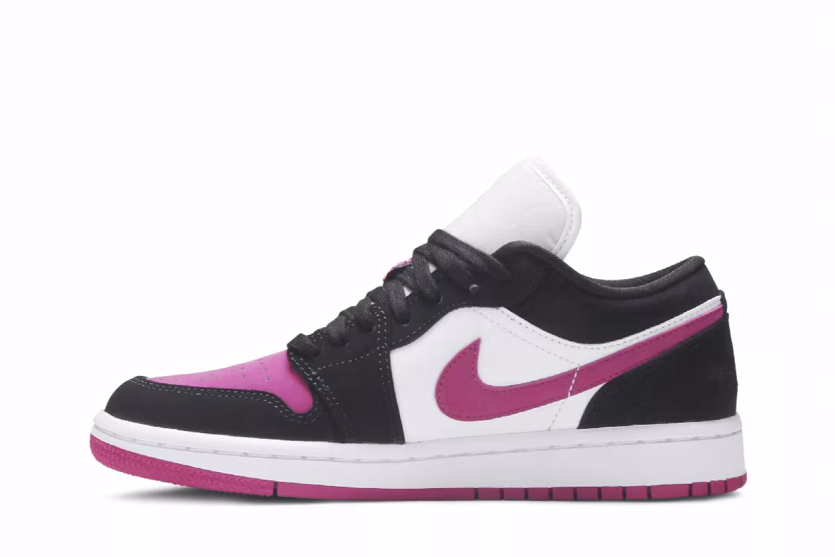 Women's Air Jordan 1 Black Cactus Flower, view 4