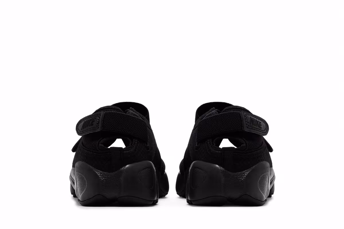 Nike Women's Air Rift Breathe Triple Black, view 7