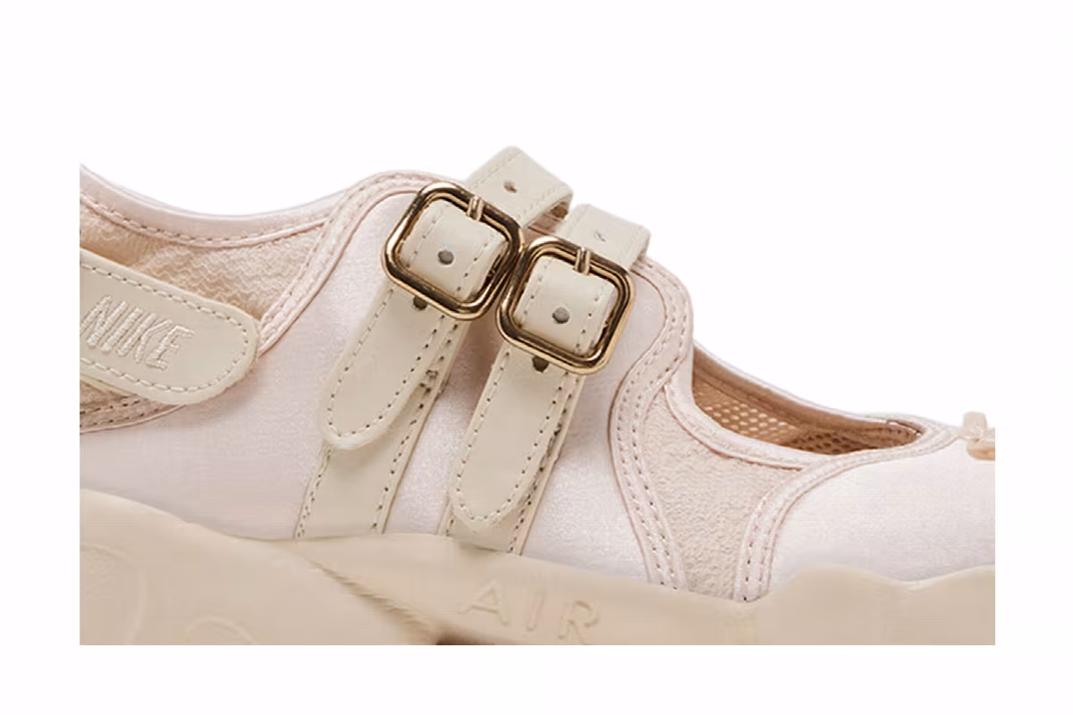 Nike Women's Air Rift Pearl White Buckle Strap, view 3