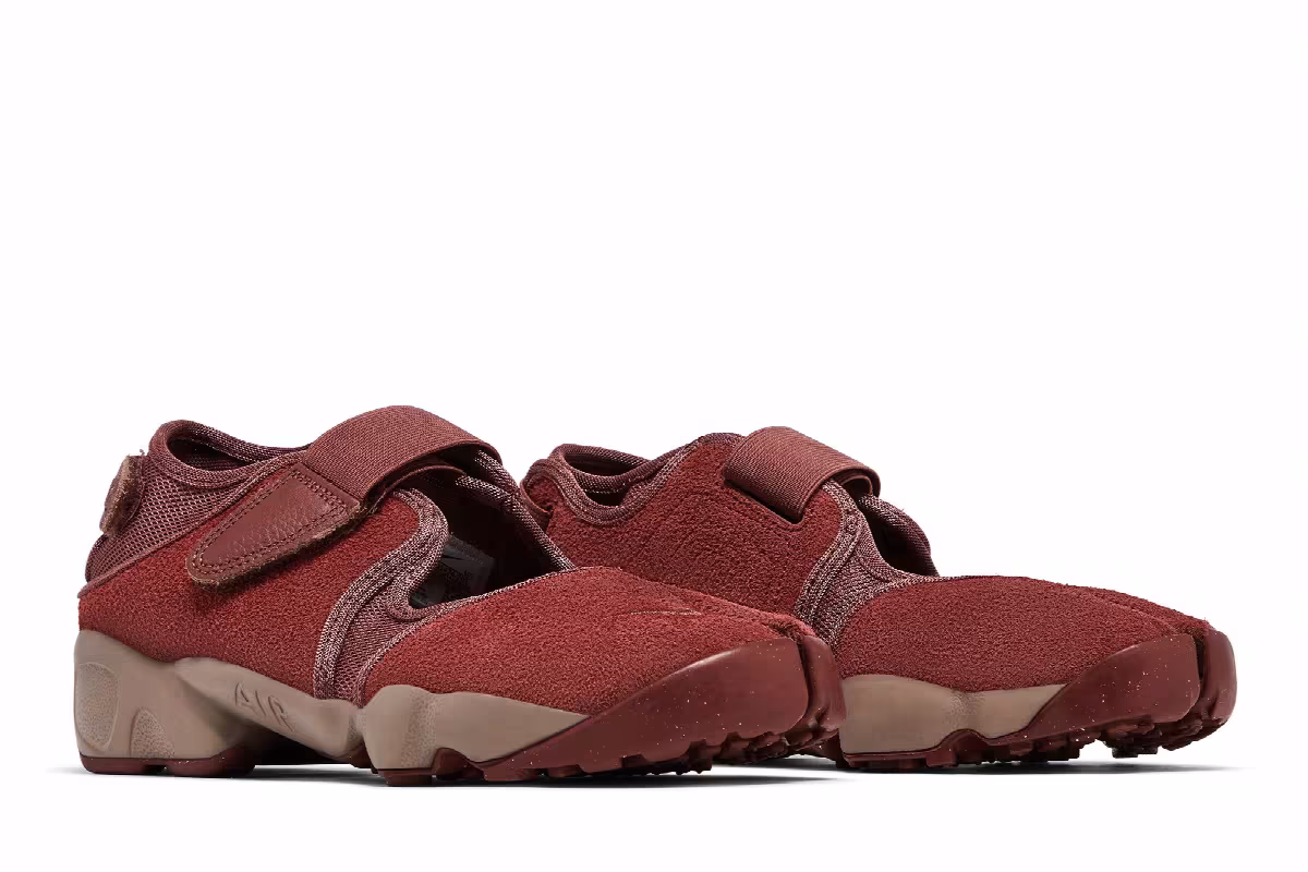 Nike Women's Air Rift Premium Red Sepia, view 9