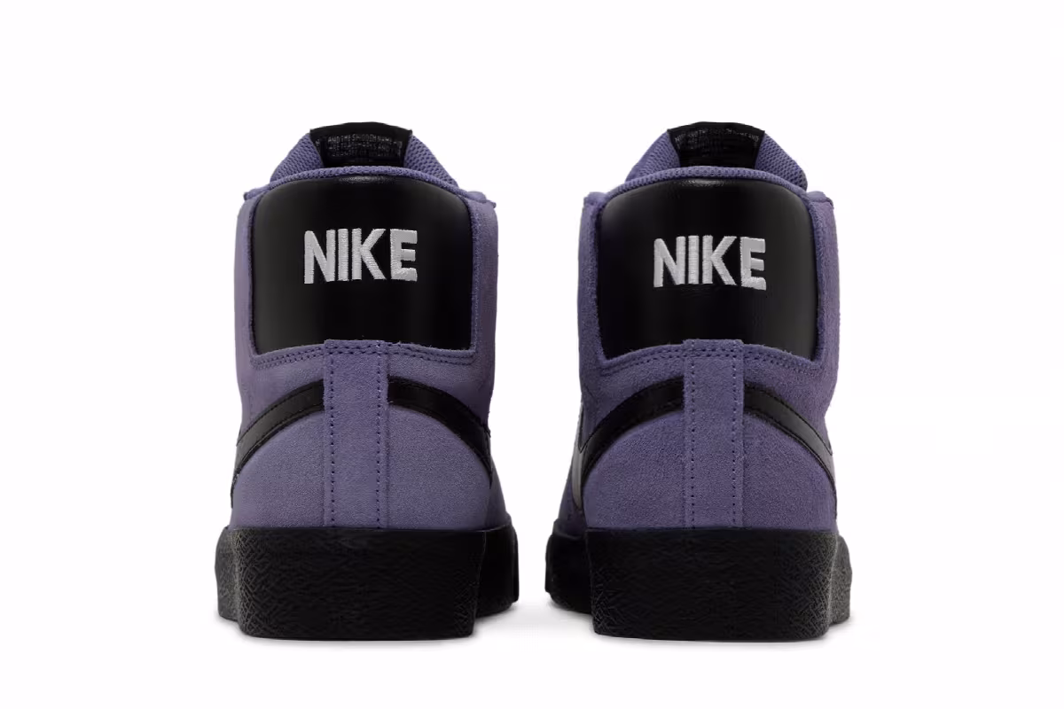 Nike Zoom Blazer Mid SB Dusty Amethyst Black, view 7