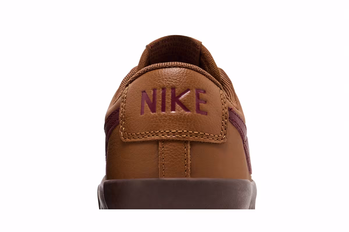Nike Zoom Blazer Low Pro GT SB Light British Tan Dark Team Red, view 8