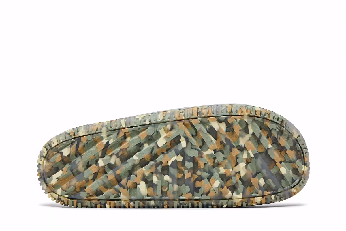 Nike Calm Slide Light Army, view 5