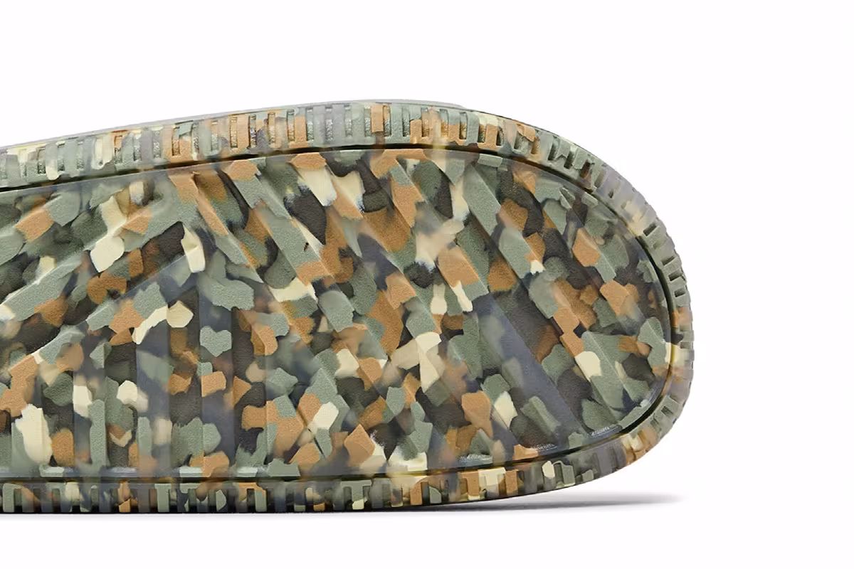 Nike Calm Slide Light Army, view 6