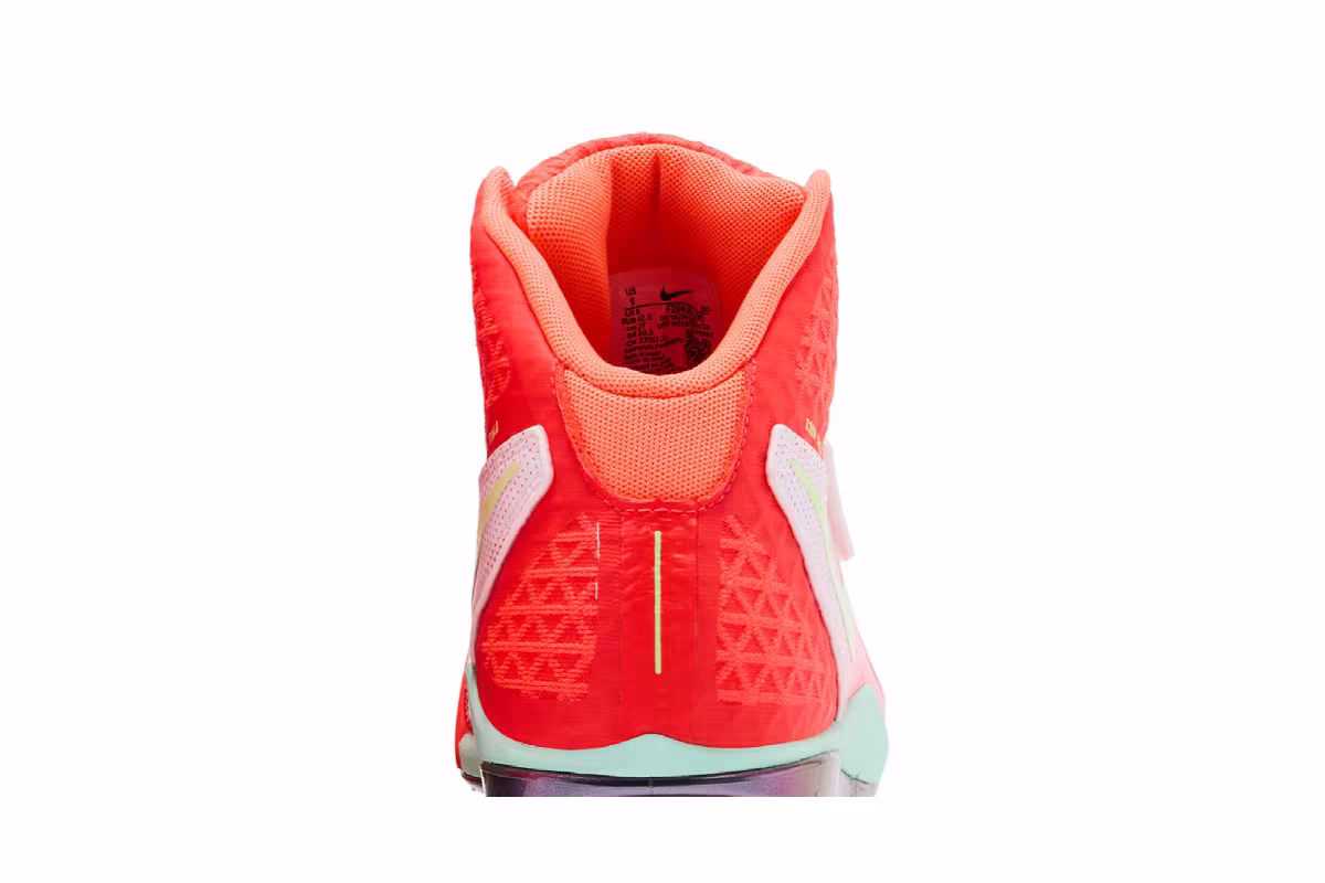 Nike Zoom Javelin Elite 3 Bright Crimson Lime Blast, view 8
