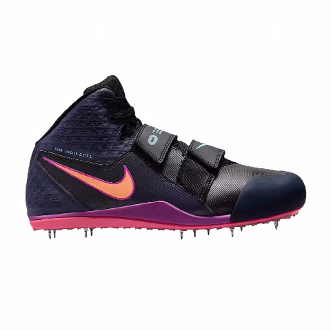 Nike Zoom Javelin Elite 3 'Black/Obsidian/Bright Crimson/Orange Pulse'