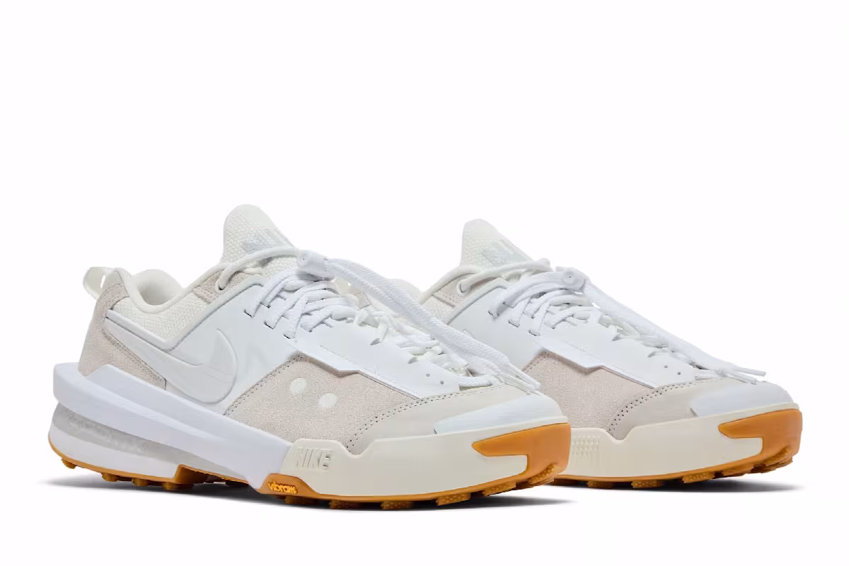 sacai x Nike Zegamadome White Gum, view 9