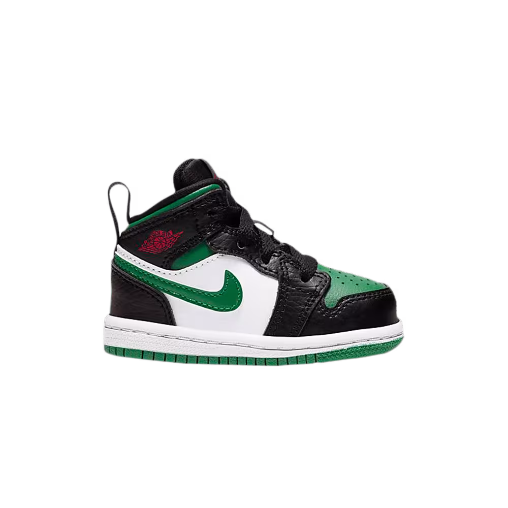 Air Jordan 1 Mid TD Black Pine Green