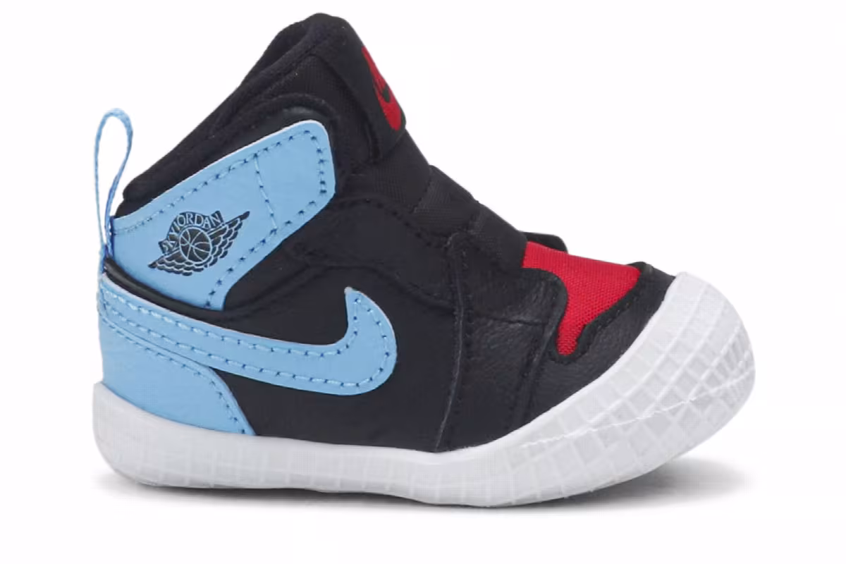 Air Jordan 1 Crib Bootie NC to Chi, view 2