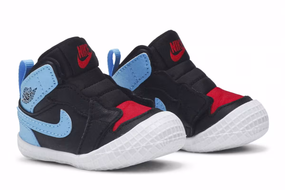 Air Jordan 1 Crib Bootie NC to Chi, view 9