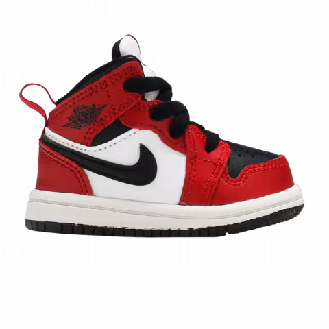 Air Jordan 1 Mid TD 'Chicago Black Toe'