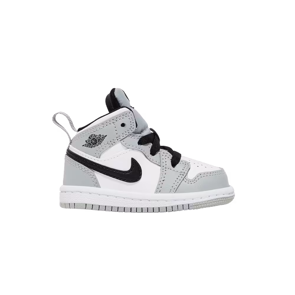 Air Jordan 1 Mid TD Light Smoke Grey