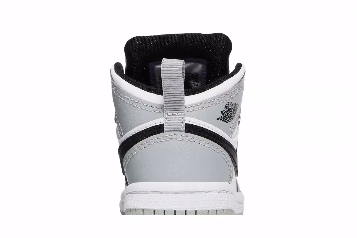 Air Jordan 1 Mid TD Light Smoke Grey, view 8
