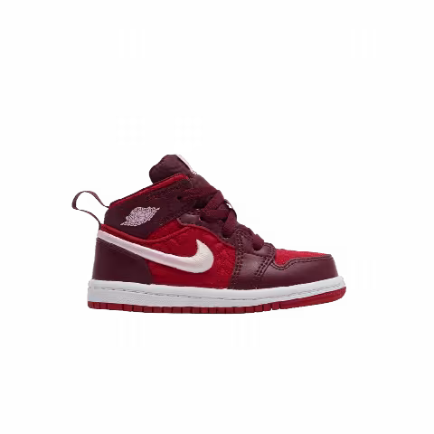 Air Jordan 1 Mid SE TD 'Red Quilted'